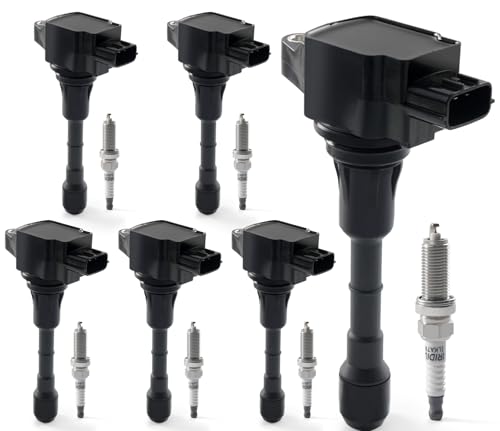 Set of 6 Ignition Coil Pack & Iridium Spark Plugs 2007-2020