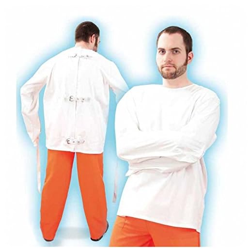 Krause & Sohn Camisa de fuerza blanco Gr. XXL