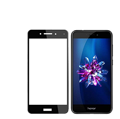 Image of Screen Protector for Huawei Honor 8 Lite (Black) Tempered Glass Edge-to-Edge 6D Screen Guard With Installation Kit