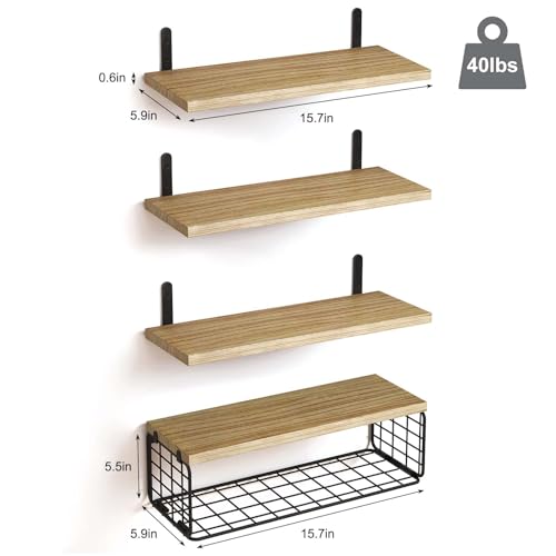 Opiniones y reviews de Repisas flotantes para cocina los más recomendados. 24 Imagen adicional
