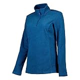 Jack Wolfskin Damen Arco Women Fleece-Sweatshirt, Porcelain Blue Stripes, XXL