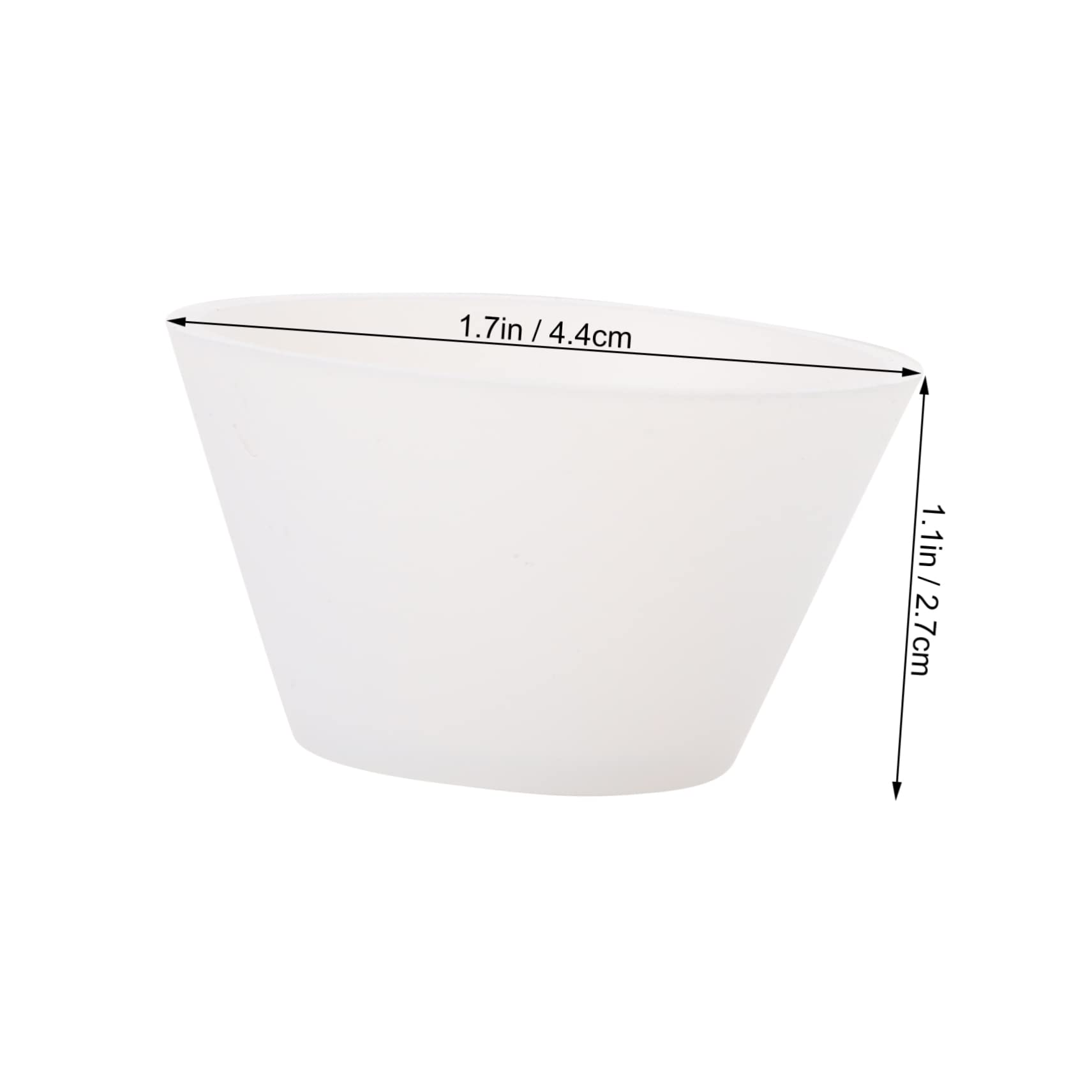 BEBEMOKO 10Pcs Silicone Mixing Cups for Epoxy Glue Crafting Durable Flexible Easy to Clean DIY Tools for Art and Painting Projects