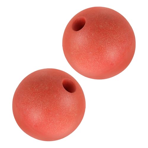 Bouées de pêche en mousse POPETPOP lot de 2 flotteurs d'amarrage rouge de 20 cm