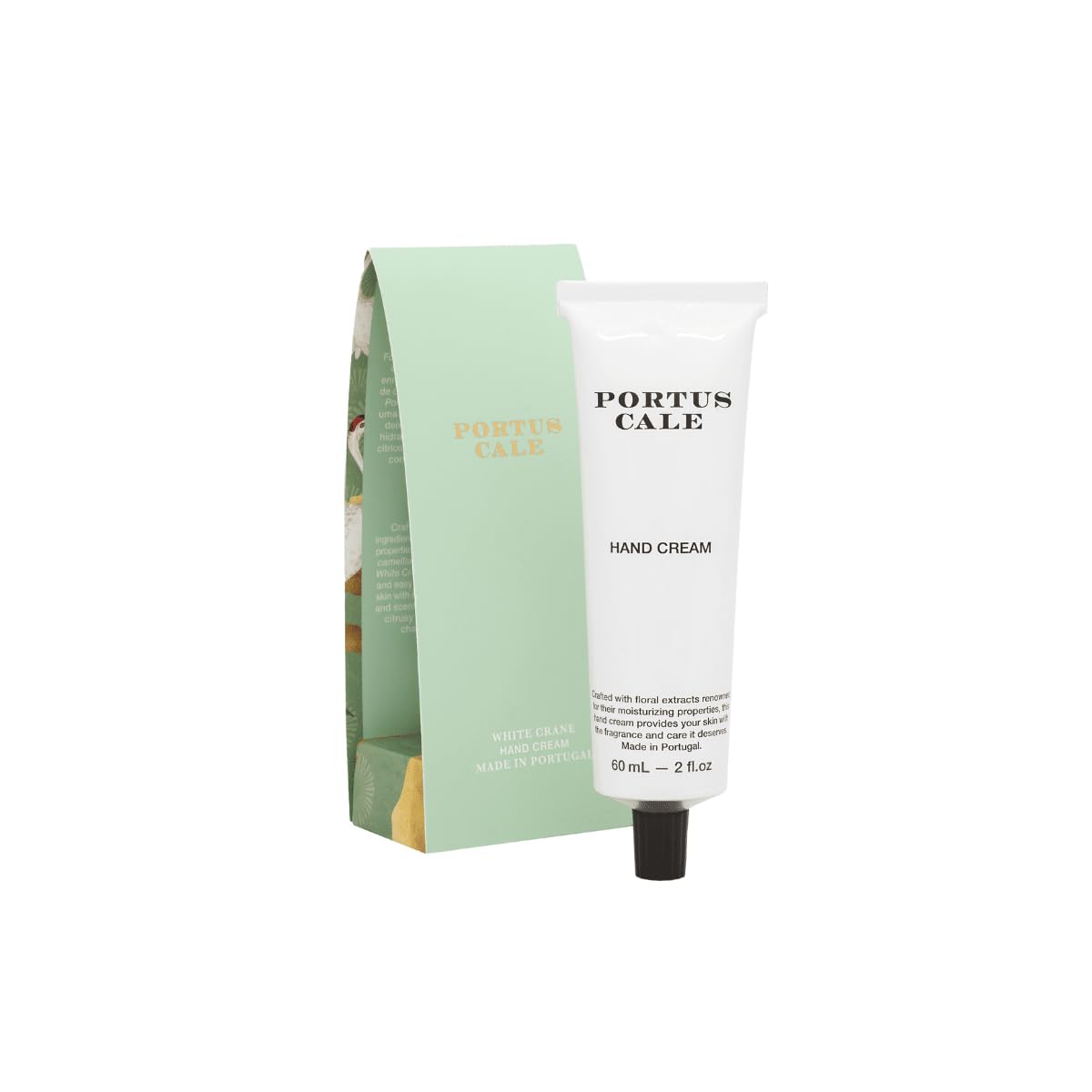 Portus Cale Ruby Scented Hand Cream Lightweight Texture | Luxury Every Day Moisturizing Natural Ingredients Quick Absorption Body Cream (1, White Crane)