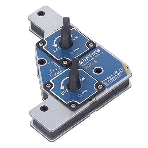 Support de soudeur aimanté à angle droit pour assembler une plaque en fer - 6
