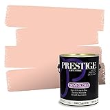 PRESTIGE Paints E500-P-24BM Paint and Primer In One, 1 gallon, Coral Buff