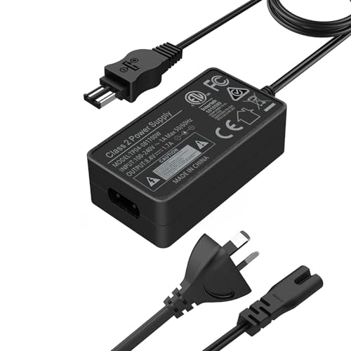FITP AC-L100 for Sony Handycam Camcorder Charger, AC L100 Power Adapter Supply Cord for DCR TRV128 TRV103 TRV130 TRV150, CCD-TRV108 TRV308 Replace L100A L100B L100C AC-L10A L10B L15A L15B (AC-L100)
