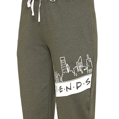 Image of Zivame Friends Knit Poly Lounge Pant - Rifle Green
