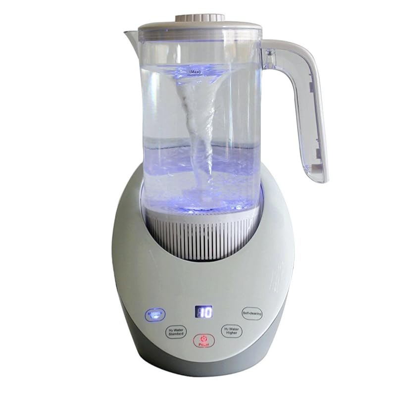 Jarra Hidrogenadora de Agua FASTOME | Agua Rica en Hidrógeno y Magnetizada para la Salud | Tecnología Avanzada con Filtro Magnético Mineralizador | Capacidad 2L – 1,6L Útiles | BPA Free | Autolimpieza