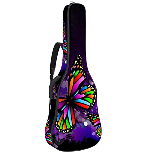 Housse Pour Guitare Acoustique Papillon De Couleur Sac Pour Guitare Électrique 10Mm Rembourré Housse Pour Guitare… - Les Beatles, Paul McCartney, John Lennon, RIngo Starr, George Harrison Housse Pour Guitare Acoustique Papillon De Couleur Sac Pour Guitare Électrique 10Mm Rembourré Housse Pour Guitare…