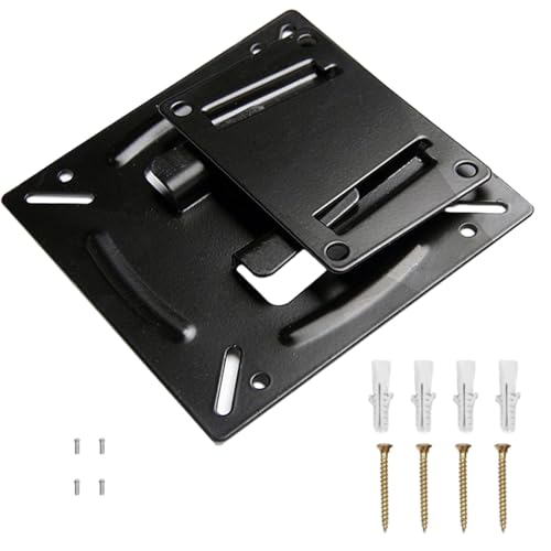 12-27 Inch Monitor Wall Mount, Monitor Wall Bracket, Ultra Slim Design, Wall Mount, Space Saving, Max Weight 35lbs