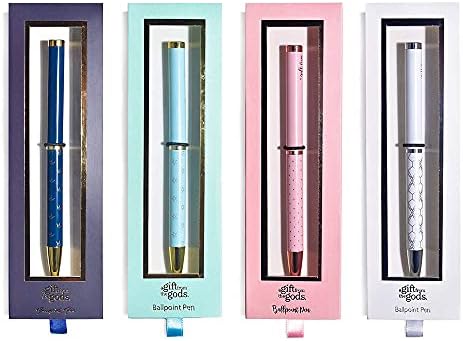 A Gift From The Gods Ballpoint Pen In Matching Gift Box | Blue | For Women | Get Your Goddess On Crowns
