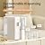 TOKIT Reverse Osmosis Water Filter Countertop T1 SE RO Water Filtration System, NSF/ANSI 58, 3:1 Pure to Drain, Dual 1.4L Pure Water Pitchers for Home, No Installation