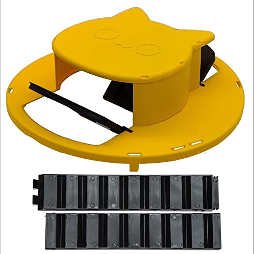 2026 Optimized Upgrade Mouse Rat Trap Bucket Lid-Metal Bait Cage-AutoReset-Fit