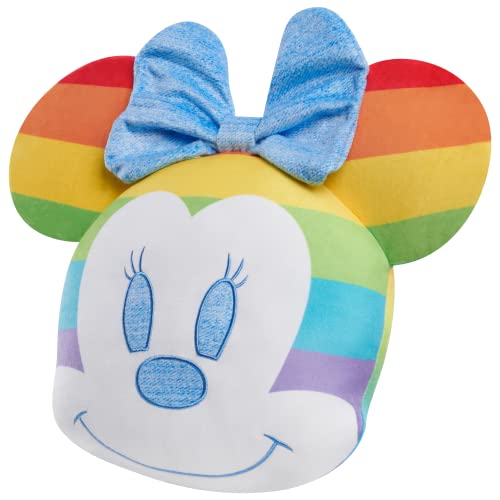 Disney Pride Character Head Plush – Minnie Mouse, Just Play, Officially Licensed Kids Toys For Ages 2 Up, Gifts And Presents, Amazon Exclusive #TOP3