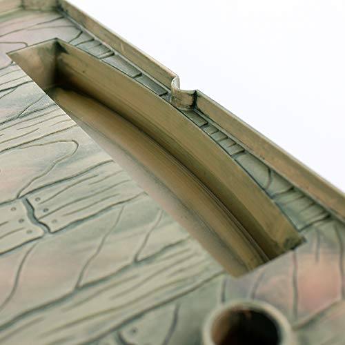 Penn-Plax Píer De Tartaruga Flutuante E Plataforma De Basking – Decorativo Funcional E Naturalmente