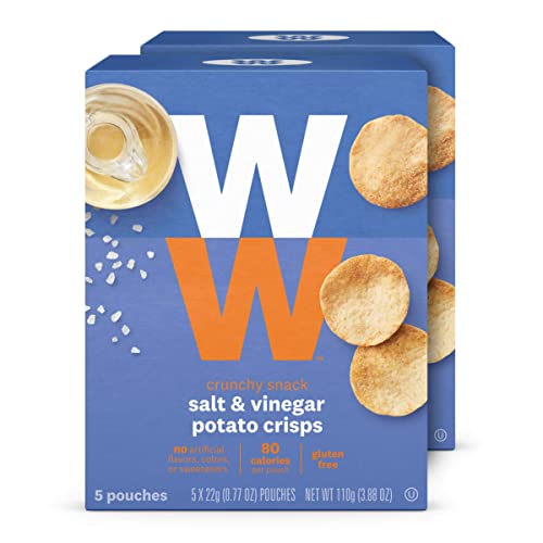 Ww Salt And Vinegar Potato Crisps - Gluten-Free, 2 Smartpoints - 2 Boxes (10 Count Total) - Weight Watchers Reimagined #TOP8
