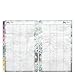 Classic Blooms Two Page Monthly Ring-bound Tabs - Jul 2018 - Jun 2019