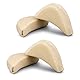WLLHYF 2/3 Paar weicher Schwamm einstellbar Schuh Filler Unisex wiederverwendbar machen Schuh zu groß Inserts Big Toe Plug Fuß Klammer Schuh Pads für hohe Ferse Frauen (Skin, 2 Paar)