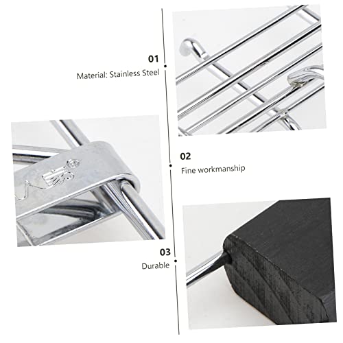 OFFSCH Stainless Steel Bbq Grill Mesh Racks Grilling Clip for Outdoor Grill Topper