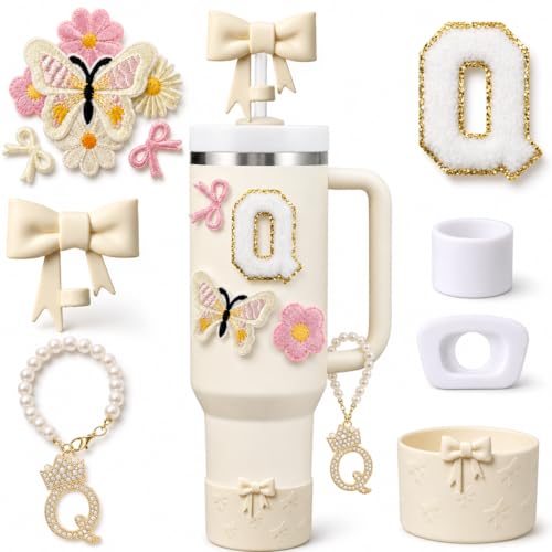 13pcs White Stanley Cup Accessories Set For Stanley Cup 30oz 40oz