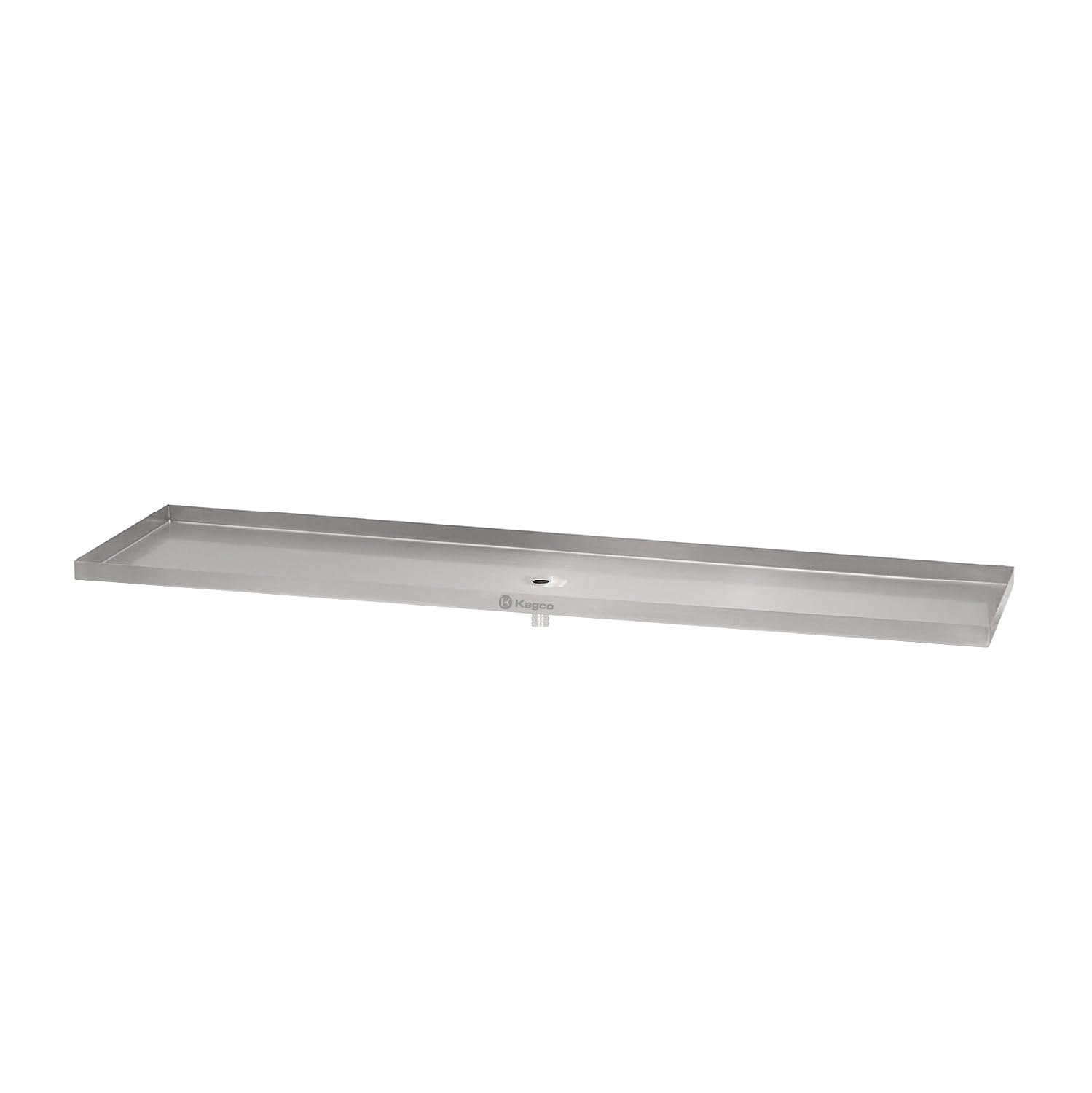 Kegco SESM-369D 36" x 9" Surface Mount Drip Tray with Drain