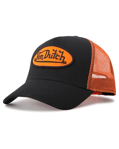 Von Dutch Unisex Trucker Hat - Curved Bill Mesh Back