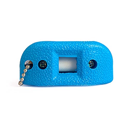 HOMU Ice Skates Blade Grinder Stone Skate Sharpener Skate Sharpening Tool Ice Skates Blade Sharpener Skate Edge Blade Hand Held Skate Sharpening for Figure Skating Blades Ice Hockey Skates (Blue)