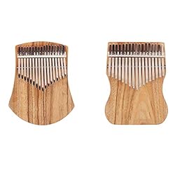Nobrannd Piano à Main Exquis Forme créatif Pouce Pouce Piano Camphor Piano Portable 17-Key Lightweight Thumb Piano… - Les Beatles, Paul McCartney, John Lennon, RIngo Starr, George Harrison Nobrannd Piano à Main Exquis Forme créatif Pouce Pouce Piano Camphor Piano Portable 17-Key Lightweight Thumb Piano… – Image 3