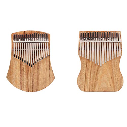 Nobrannd Piano à Main Exquis Forme créatif Pouce Pouce Piano Camphor Piano Portable 17-Key Lightweight Thumb Piano… - Les Beatles, Paul McCartney, John Lennon, RIngo Starr, George Harrison Nobrannd Piano à Main Exquis Forme créatif Pouce Pouce Piano Camphor Piano Portable 17-Key Lightweight Thumb Piano… – Image 4