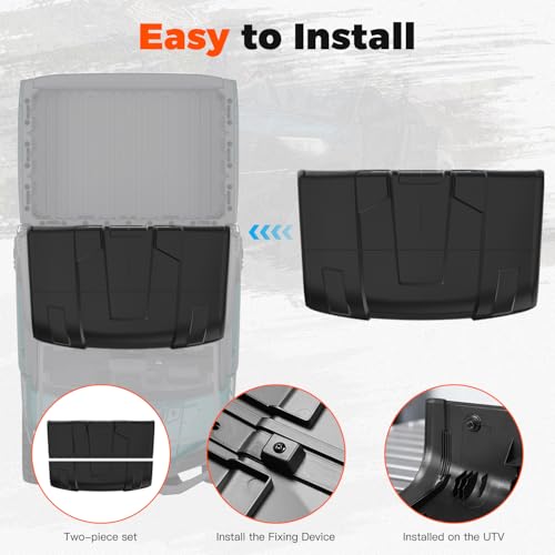 HugeUTV Sport Roof for Polaris Ranger XP 1000 2017-2026/900 13-19, 3 Seater by HugeUTV - Used condition - Image 4