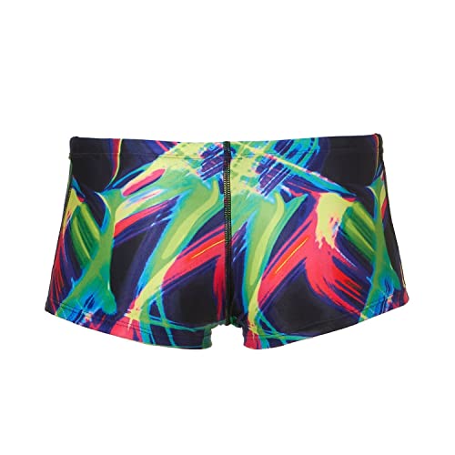 TYR メンズ 練習用 ショートボクサー水着 TYR BMETA522 RB X