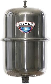 Zilmet ZS8 Inline Stainless Steel Expansion Tank, 2.1 Gallon Capacity