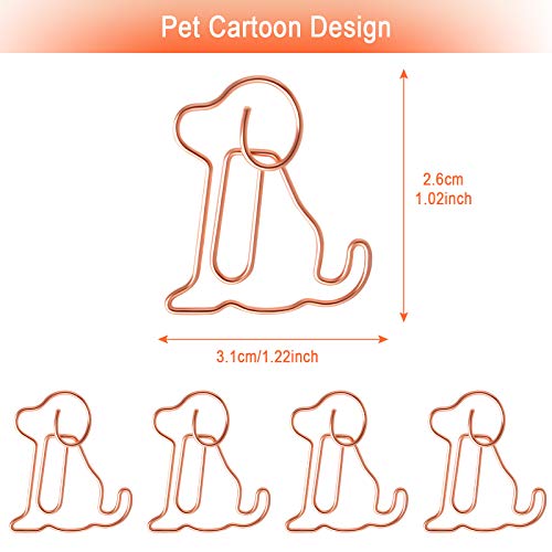 50 Pcs Hund Büroklammern Cartoon Lesezeichen Büroklammern Metall Büroklammern Deko Büroklammern Hünd Lesezeichen Büroklammern für Büro Schule Hause Notebook Poster Foto Schreibwaren & Bürobedarf