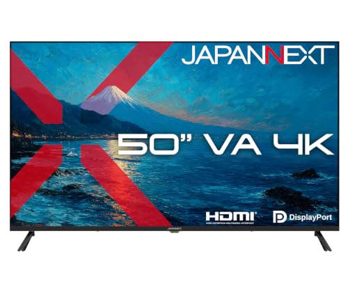 【ECサイト限定】JAPANNEXT 50インチ VAパネル 4K解像度 大型液晶モニター JN-eV50U 2年保証モデル