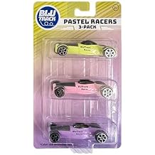 Blu Track Racers 3 Pack Pastel