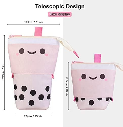 Astuccio Simpatico Astuccio Flessibile per matite/Penne Materiale Scolastico di qualità in Tessuto Scuola Simpatico portamatite Borsa per matite Regalo di cancelleria Portatile