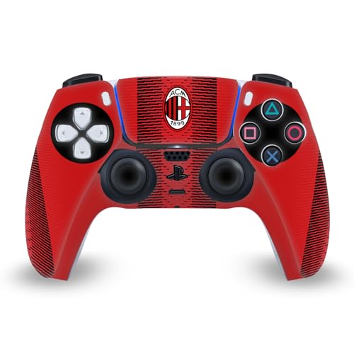 Sticker Vinyle PS5 Slim AC Milan de jeu pour console de salon et manette
