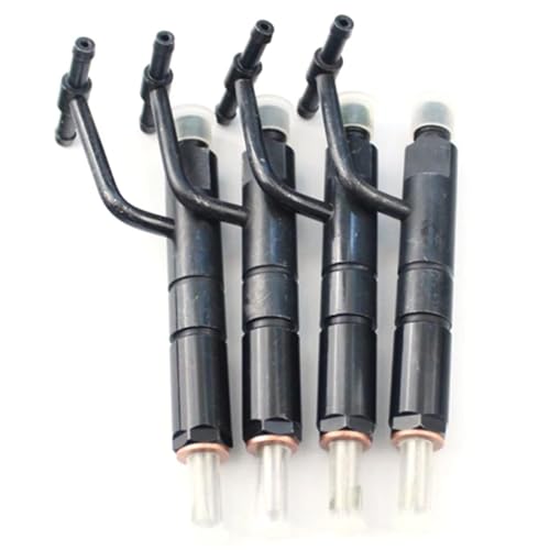 4PCS Fuel Injector Assembly Compatible 4JB1 Engine Diesel Fuel Injector +Nozzle KBAL-P001A DSLA153P009