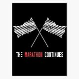 The Marathons Nipseys Flag of Race Poster Pullover SWEA Sticker Vinyl Decal Bumper Sticker 5"