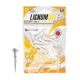 LIGNUM Longridge Golf Zubehör 38 mm Tees 12 PK, Weiß