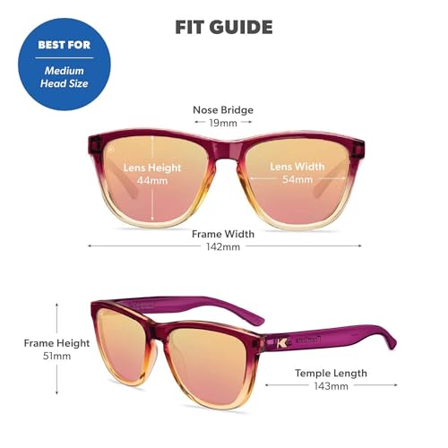 Image of Knockaround Square Polarized Sunglasses for Men & Women - UV400 Protection