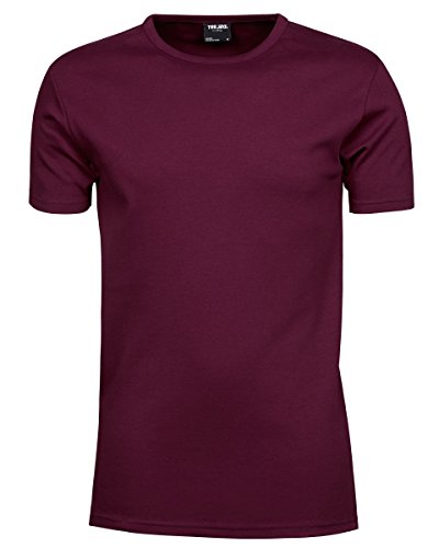 T-shirt homme rouge XL Tee Jays : le basique casual essentiel