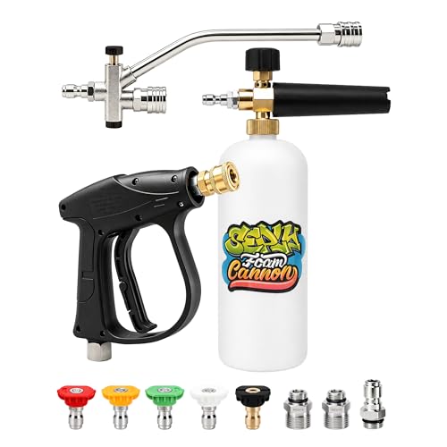 Sooprinse Foam Cannon Nozzle Kit for Pressure Washers Review