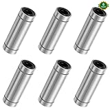 Tamaño apropiado: El diámetro interior de los rodamientos lineales de bolas es de 8 mm, el diámetro exterior es de 15 mm y la longitud es de 45 mm. Adecuado para ejes pequeños de 8 mm.