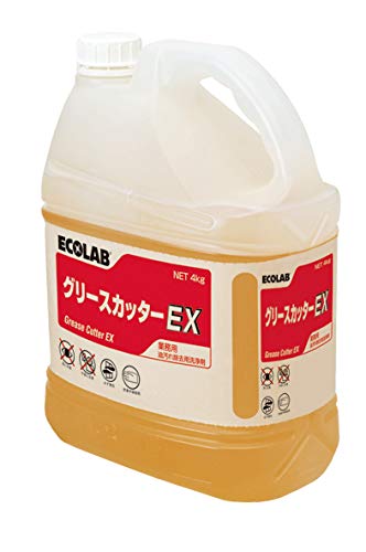 Amazon | エコラボ 油・焦げ付汚れ用洗剤 グリースカッターEX 4kg×2