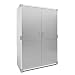 Seville Classics Mega Lockable Storage Cabinet, 48