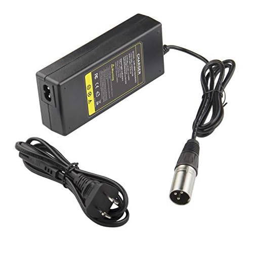 44V 1.5A Scooter Battery Charger (for 36V Lead Acid Battery) Razor MX500 MX650 SX500, Schwinn S600 S750 S1000 X1000, IZIP I600 I750 I1000, Mongoose M750, X-Treme X-600 650, Stealth X1000, Evo 500 1000