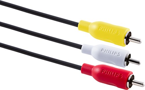 Câbles audio vidéo composites RCA de 1,8 m pour un signal stable