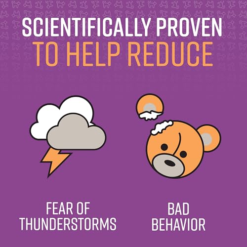 SENTRY Coleira calmante PET Care Sentry para cães, coleira de feromônios redutores de ansiedade, lib